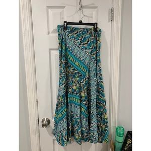 Cute Multicolor Maxi Skirt Size L from Lola P.